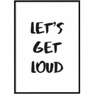 Poster - Loud