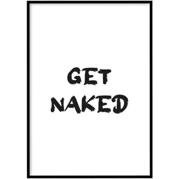 Poster - Naked