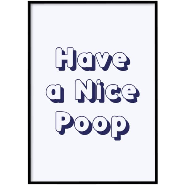 Poster - Poop