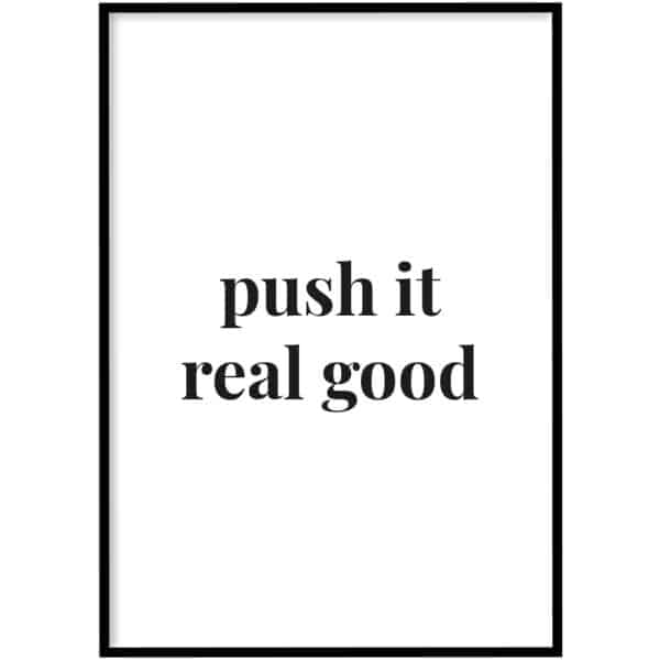 Poster - Push it