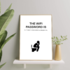 Poster - WiFi password - Afbeelding 2