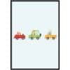 Poster - Dieren in auto