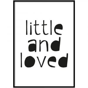 Poster - Little and loved