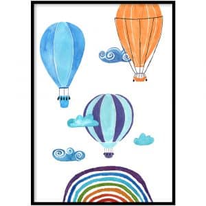 Poster - Luchtballonnen