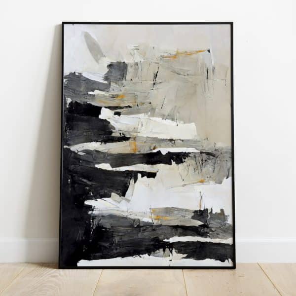 Poster - Abstract paint beige