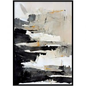 Poster - Abstract paint beige