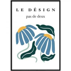 Poster - Le désign pas de deux