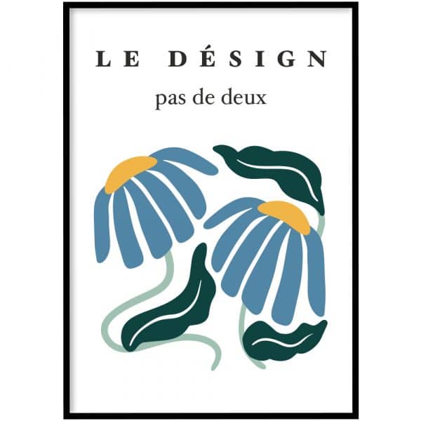 Poster - Le désign pas de deux