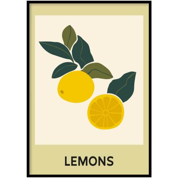 Poster - Lemons