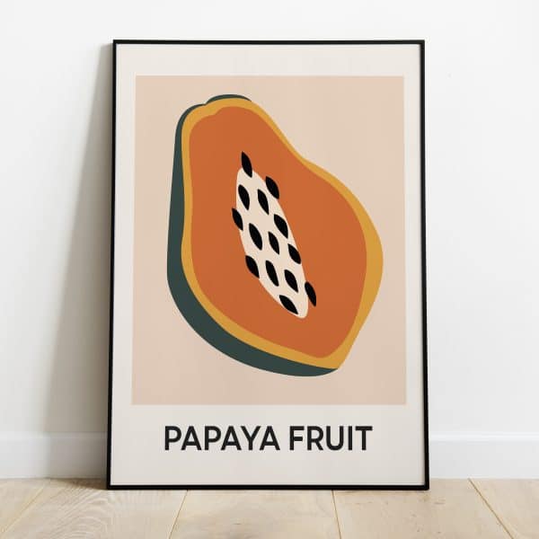 Poster - Papaya fruit