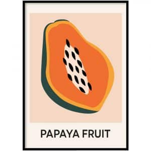 Poster - Papaya fruit