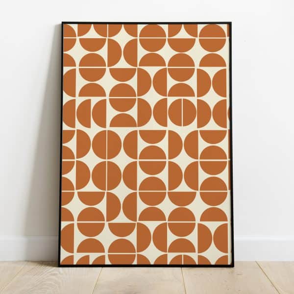 Poster - Retro print dots