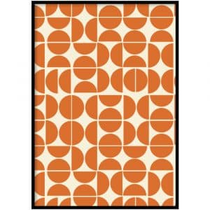 Poster - Retro print dots