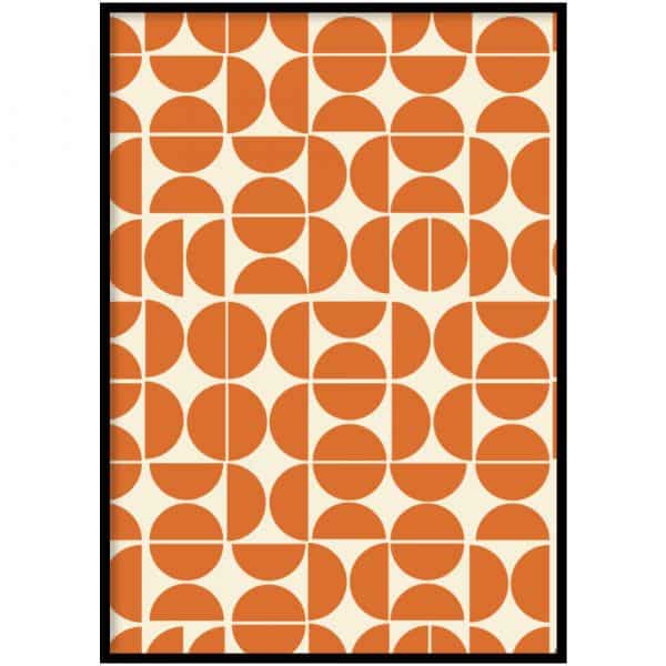 Poster - Retro print dots