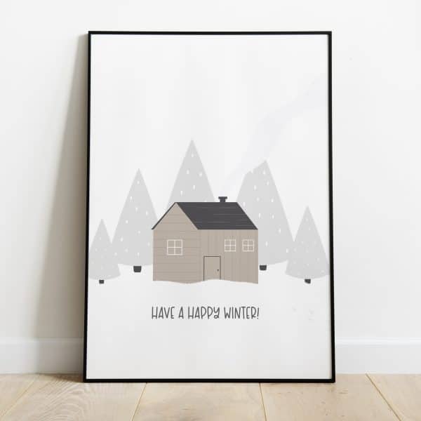 Poster - Have a happy winter