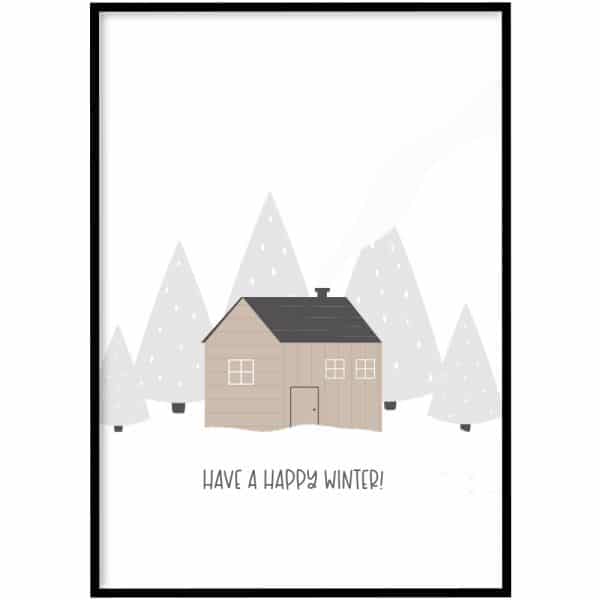 Poster - Have a happy winter