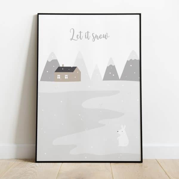 Poster - Let it snow
