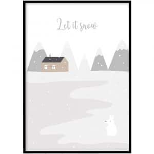 Poster - Let it snow