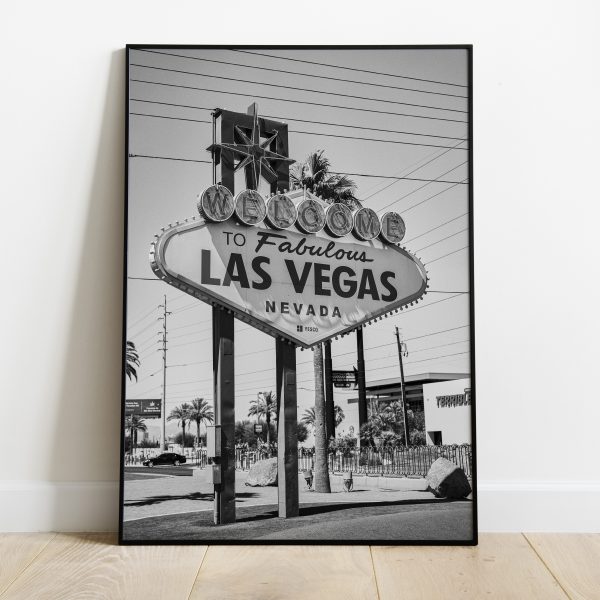 Las Vegas zwart-wit