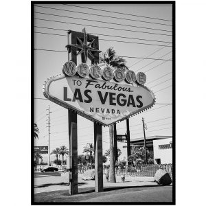 Las Vegas zwart-wit