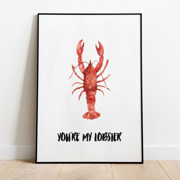 Poster - Lobster - Afbeelding 2