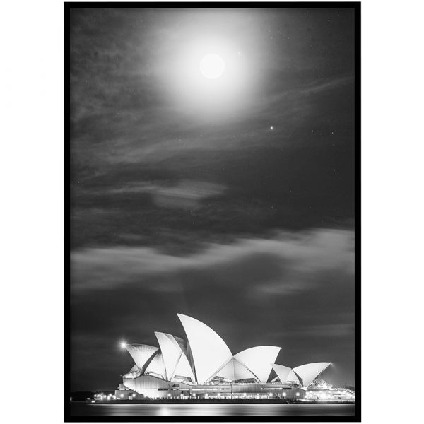 Sydney Opera House zwart-wit