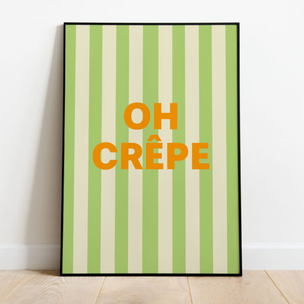 Poster - Oh Crêpe - Afbeelding 2