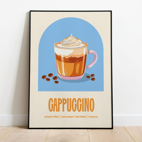 Poster - Cappuccino - Afbeelding 2
