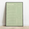 Weekly planner