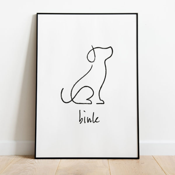 Poster - Mijn hond - Afbeelding 2
