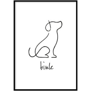 Poster - Mijn hond