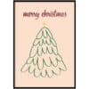 Poster kerstboom