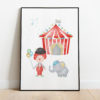Poster - Circustent - Afbeelding 2