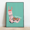 Poster - Llamazing - Afbeelding 2
