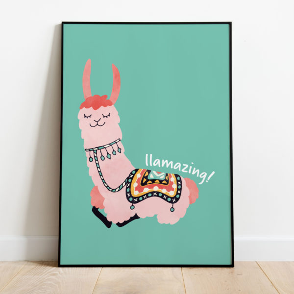 Poster - Llamazing - Afbeelding 2