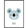 Poster - Gepersonaliseerd dier
