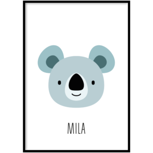 Poster - Gepersonaliseerd dier