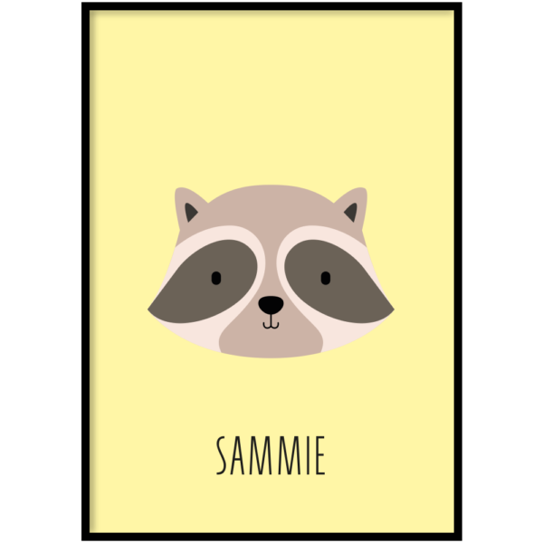 Poster - Gepersonaliseerd dier - Afbeelding 4