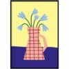 Poster - Pink vase