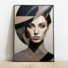 Poster - Geometrisch gezicht - Afbeelding 2