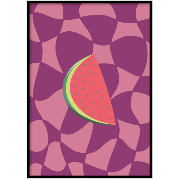 Poster - Fruit art watermelon