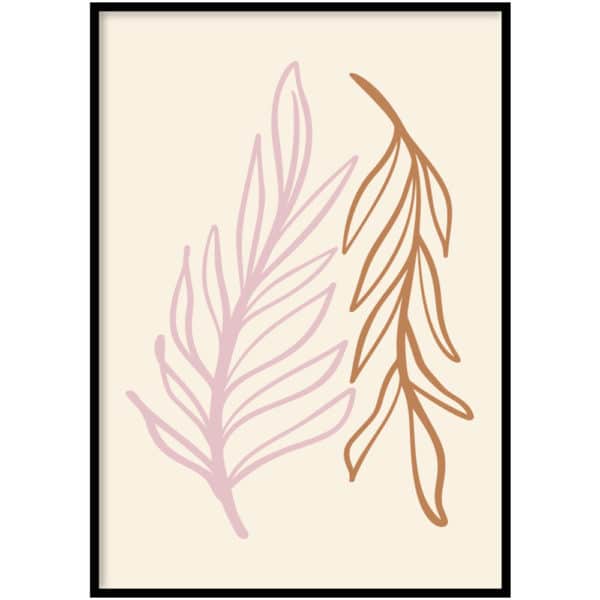 Abstract leaves