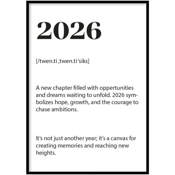 Poster - 2026
