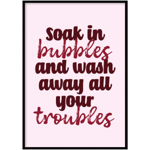 Poster - Bubbles