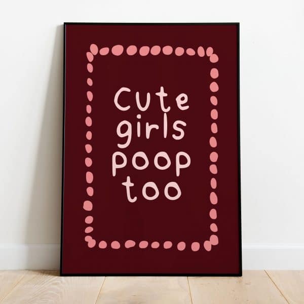 Poster - Cute girls - Afbeelding 2