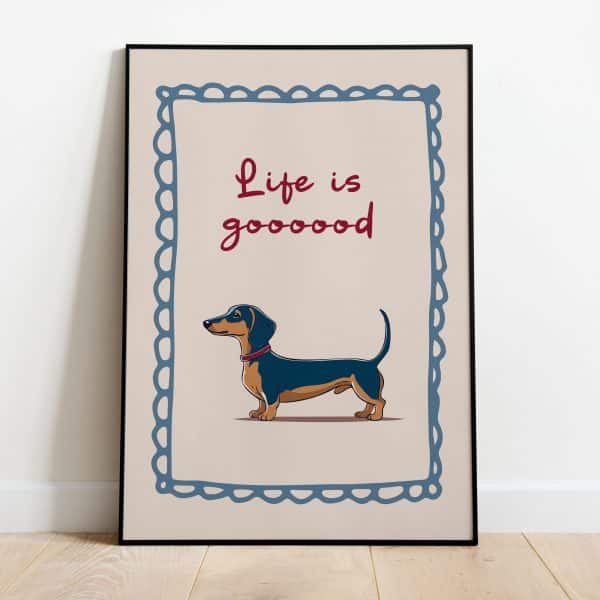 Poster - Life is good - Afbeelding 2