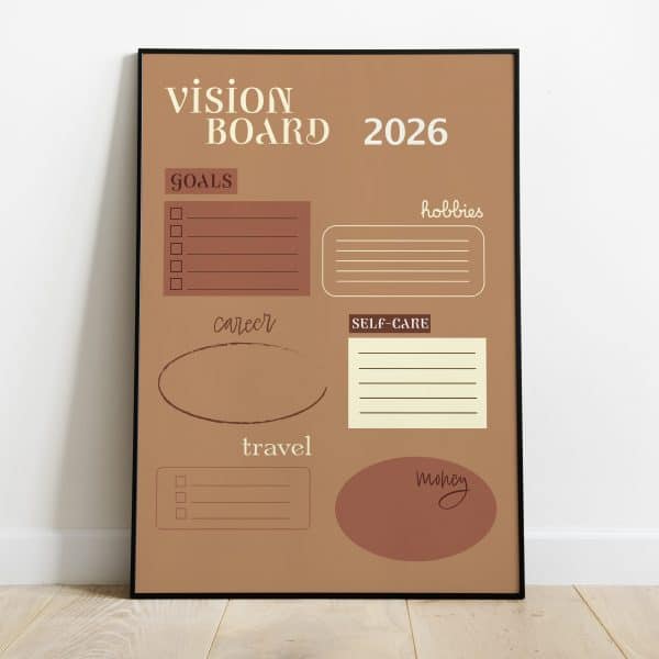 Poster - My vision 2026 - Afbeelding 2